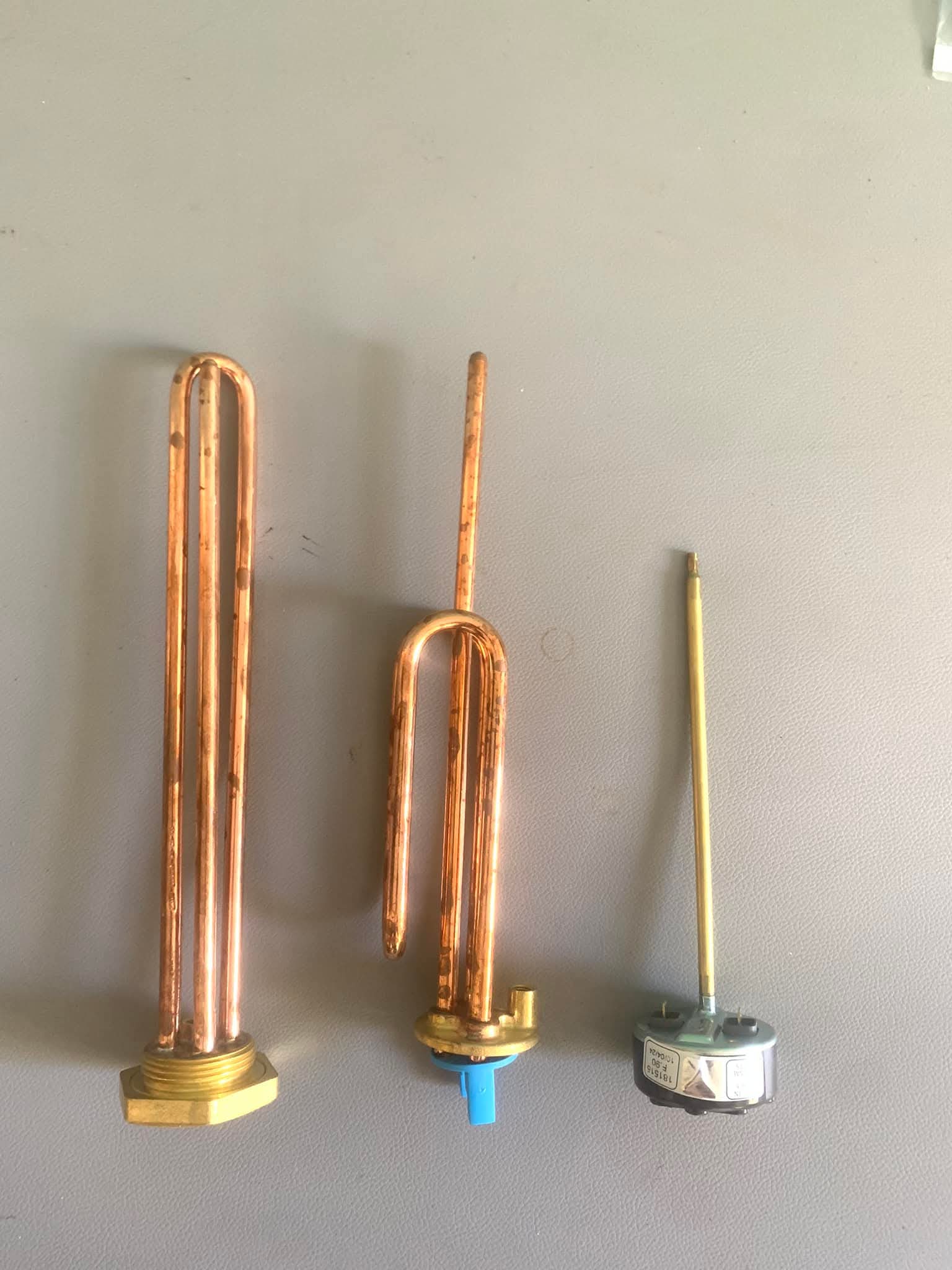 Resistencias y termostato 